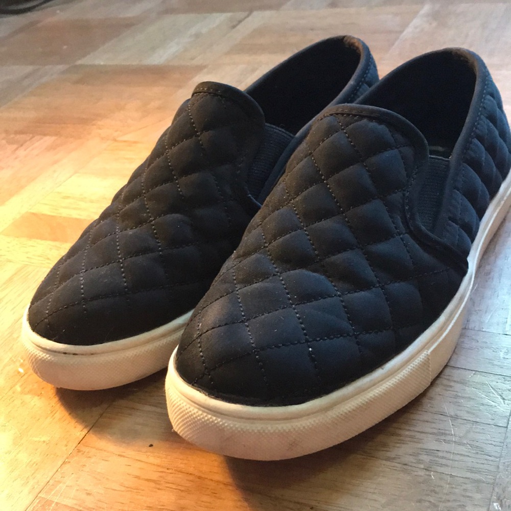 Black Slip on shoes